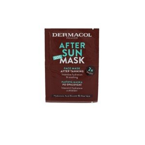 Dermacol After sun pleťová maska po opalování